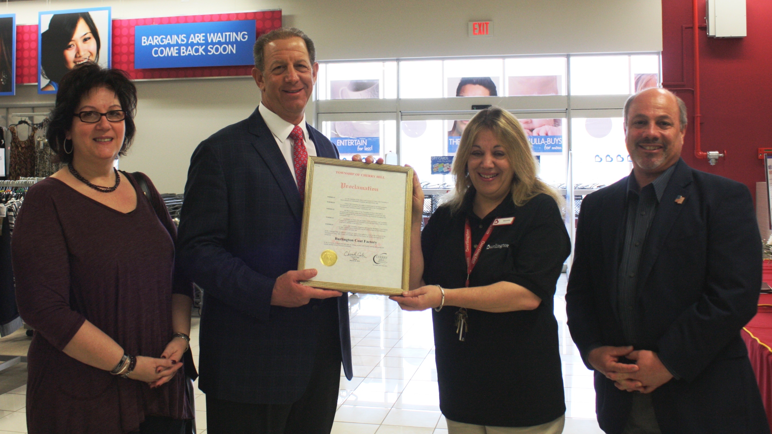 Ribbon cutting Burlington Coat Factory 4